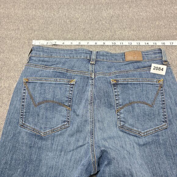 Dickies Womens Jeans 12 Skinny Slim Straight Western Cowgirl Denim Pants - Picture 8 of 9